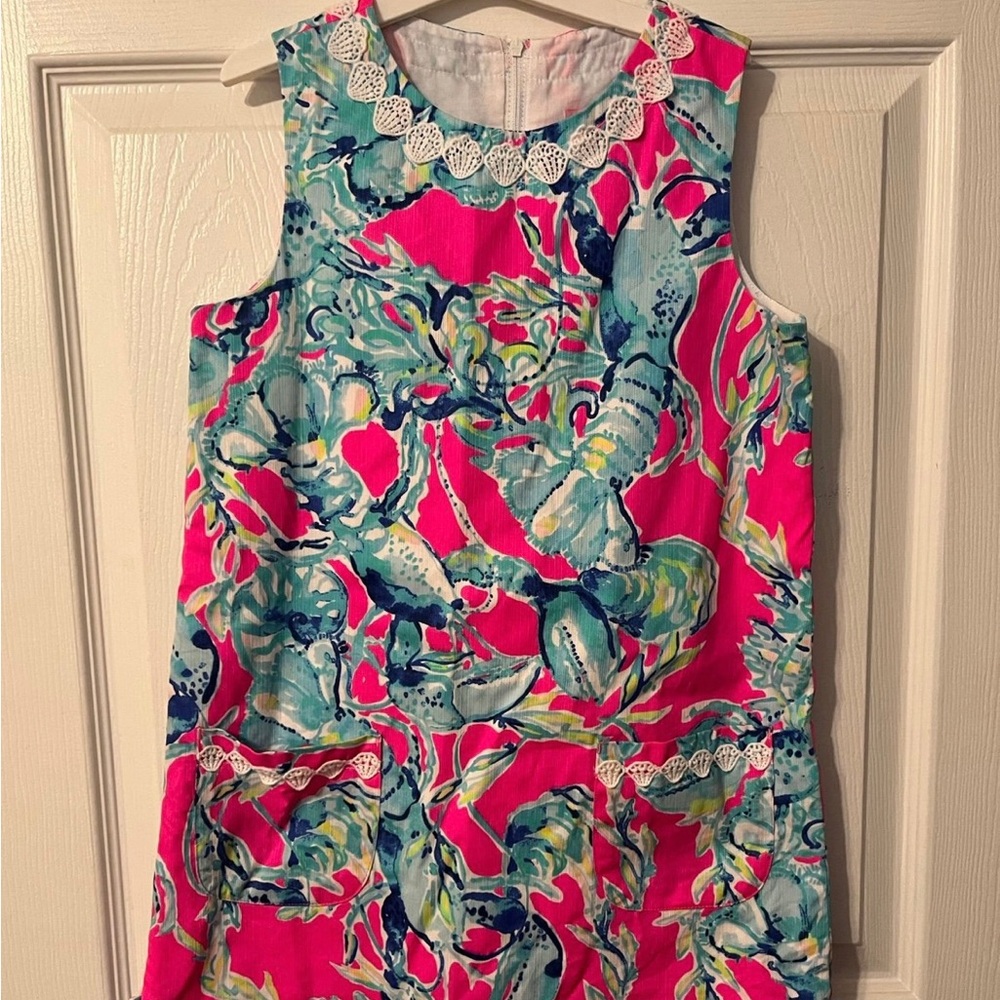 Lilly Pulitzer Girls’ shift Lobsters in Love